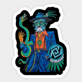 Aztec Pachuco Sticker